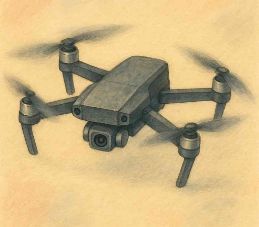 illustration drone page d'accueil